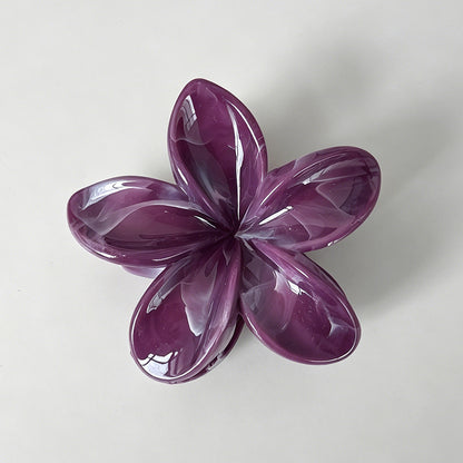 Marble Texture Claw Clip