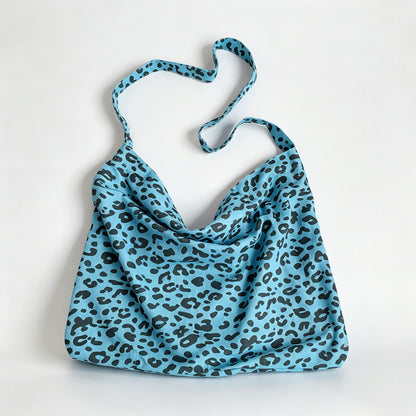 Leopard Print Large Shoulder Bag