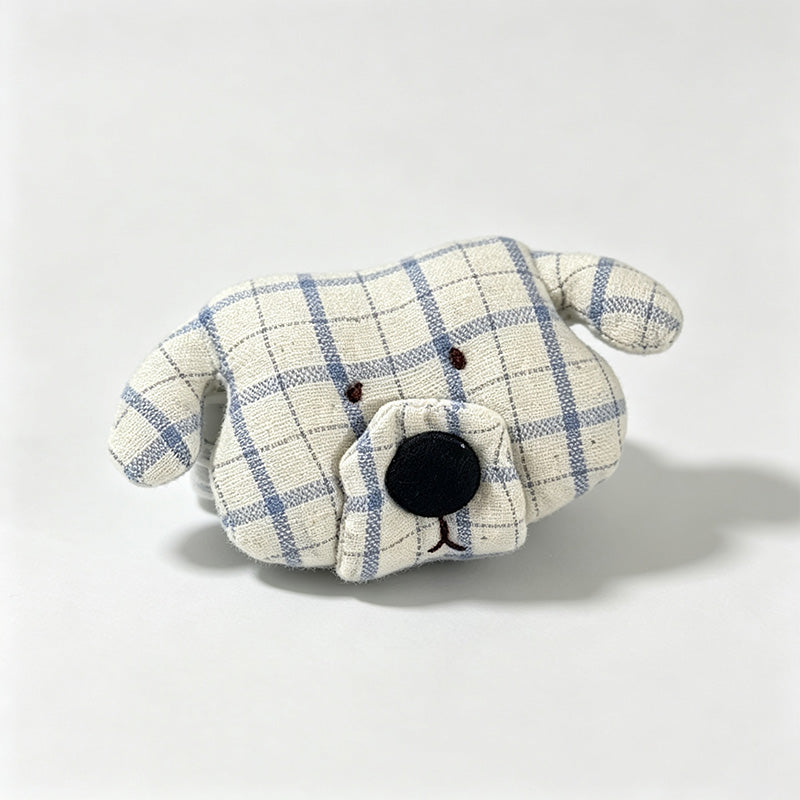 Checkered Puppy Cable Organizer Cord Holder