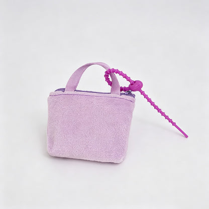 Mini Solid Color Earphone Zipper Pouch