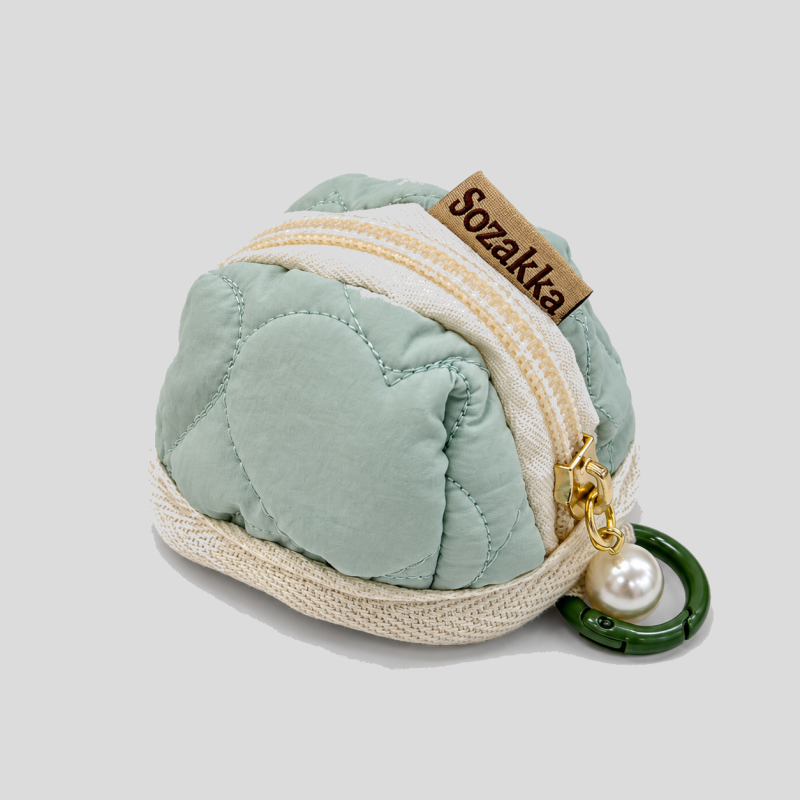 Mini Quilted Heart Storage Pouch