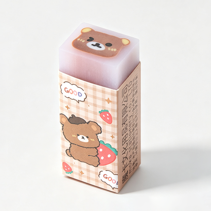 Sliceable Pattern Rubber Eraser