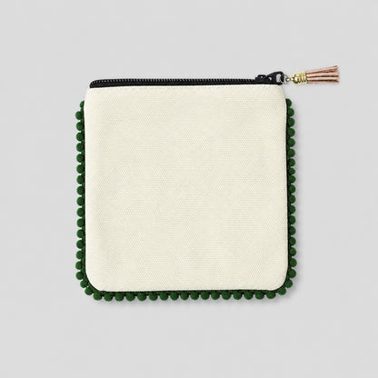 Tassel Edge Coin Pouch