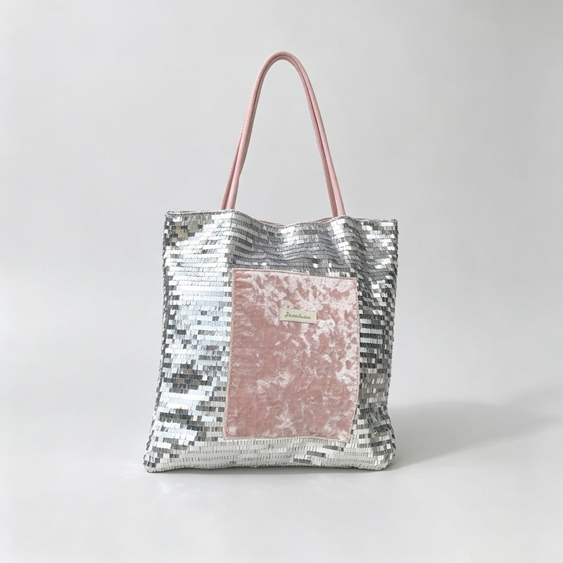 Velvet Patchwork Shoulder Bag & Crossbody Bag