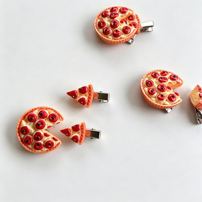 Pizza Slice Hair Clip