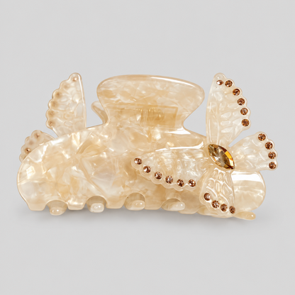 Butterfly Rhinestone Hair Clip Claw