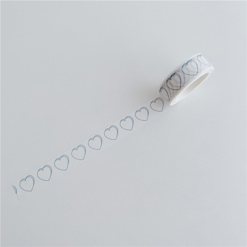Heart Outline Washi Tape
