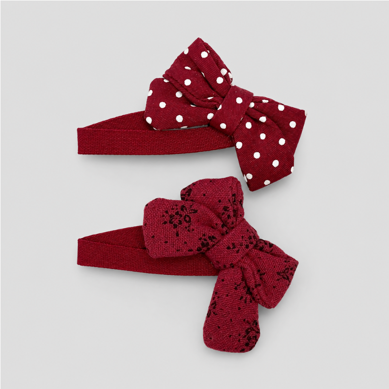 Red Fruit Shape Hair Clip