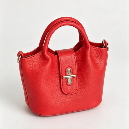 Turn Lock Mini Handbag