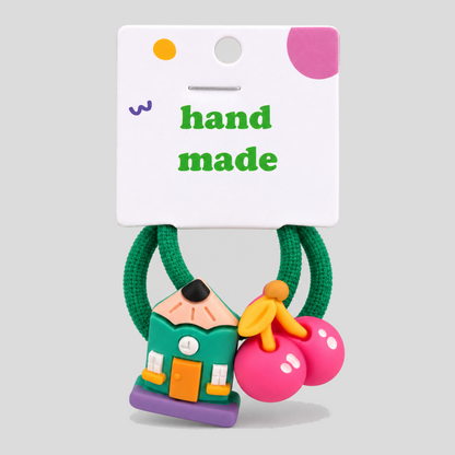 House Fruit Shape Hair Ties