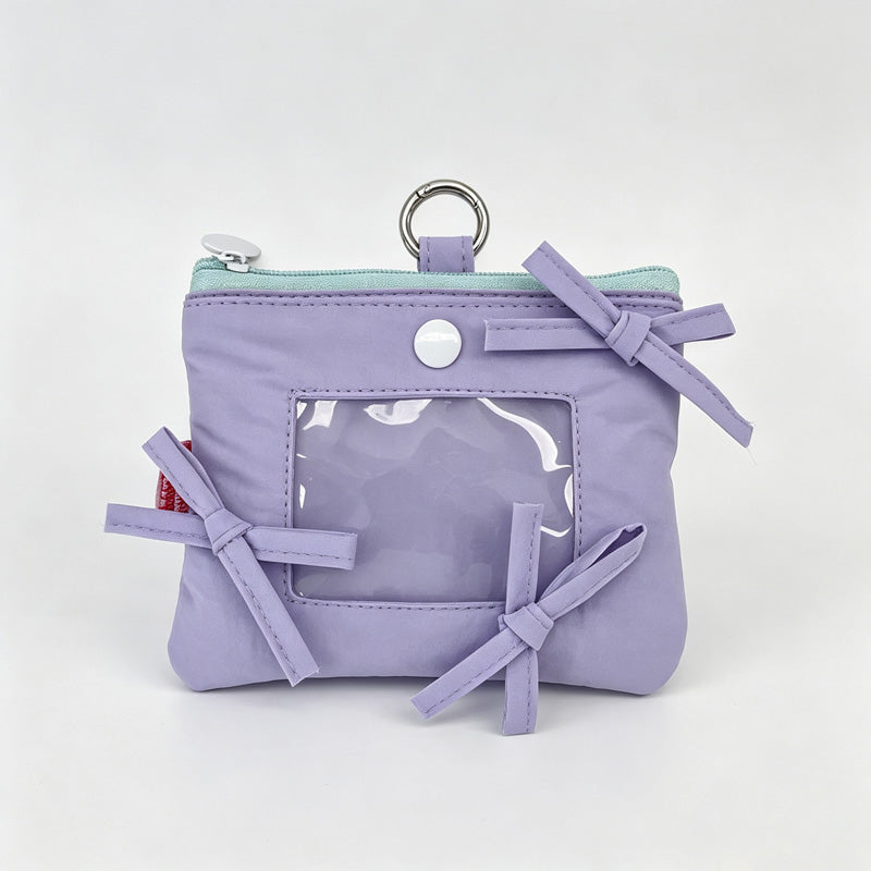 Bow Knot Card Holder Wallet