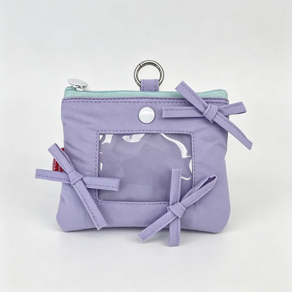 Bow Knot Card Holder Wallet