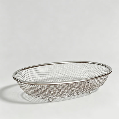 Stainless Steel Oval Drain Basket