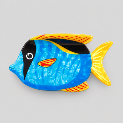 Ocean Fish Colorful Hair Claw Clips