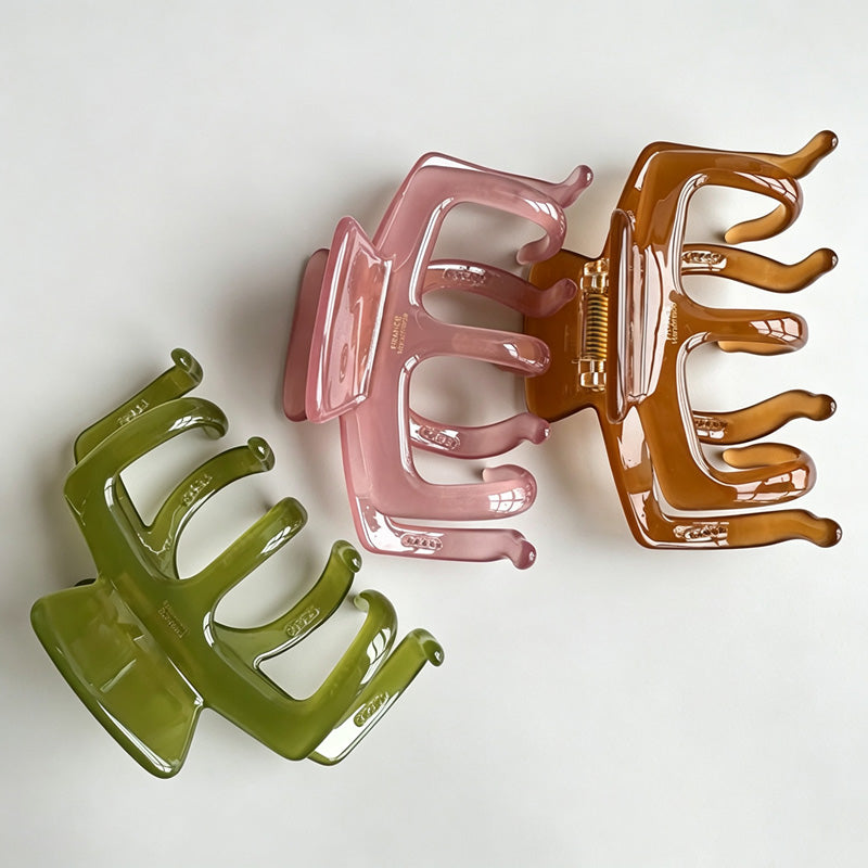 Large Acetate Hair Claw Clip