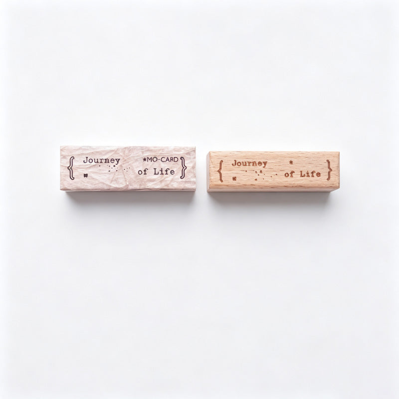 Holiday Label Wood Stamps