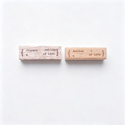 Holiday Label Wood Stamps