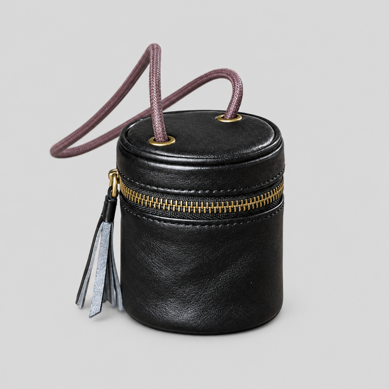 Barrel Shape Coin Storage Pouch