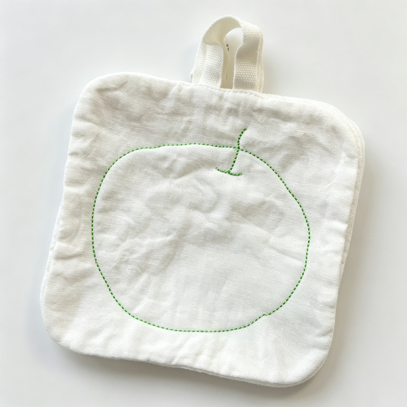 Embroidered Plate Pot Holder