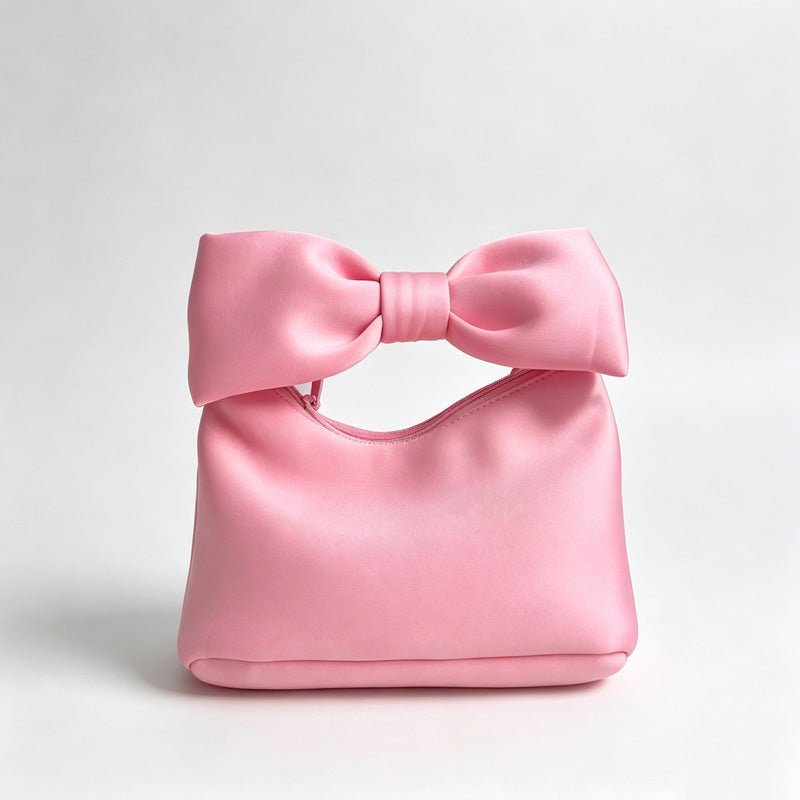 Oversized Bow Handle Bag
