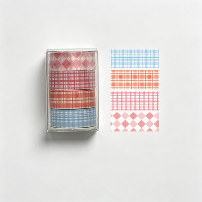 Plaid Washi Tape Set