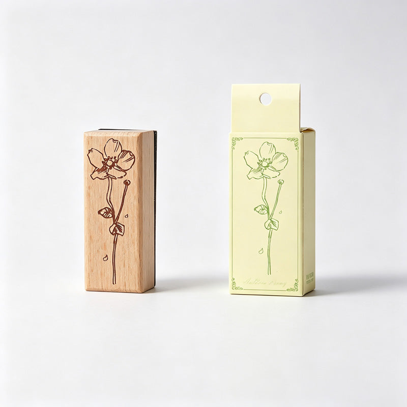 Botanical Wood Stamp Collection