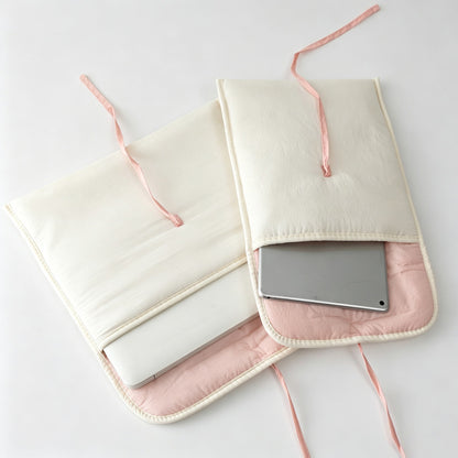 Bow‑Tie Flap Laptop Sleeve