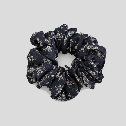 Floral Fabric Hair Scrunchie