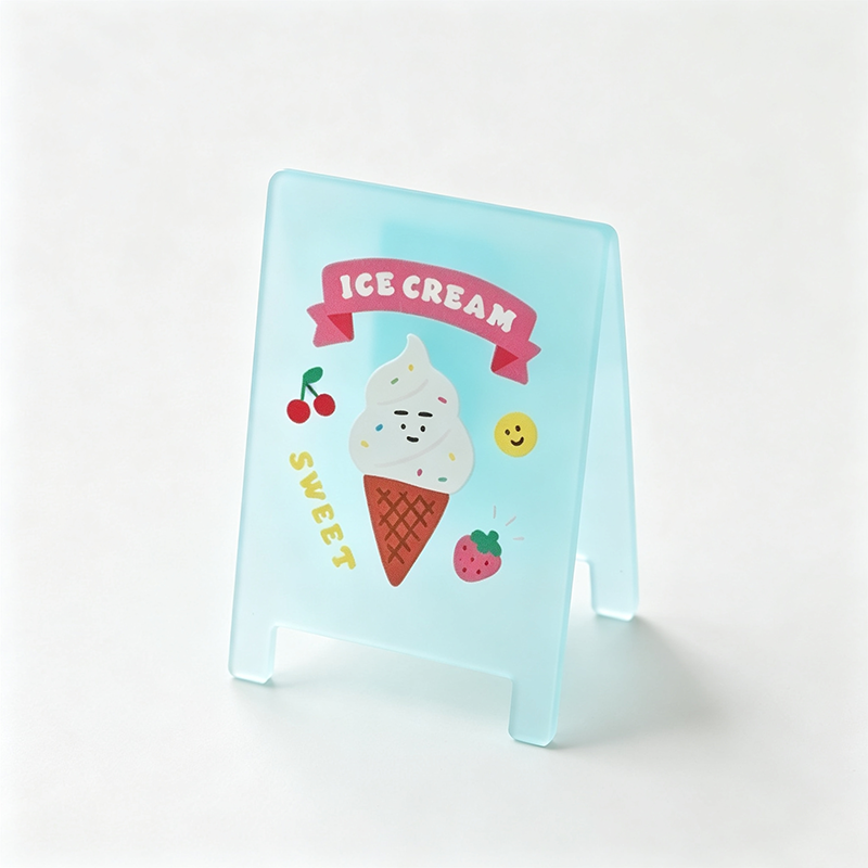 Acrylic Mini Photo Clip Stand