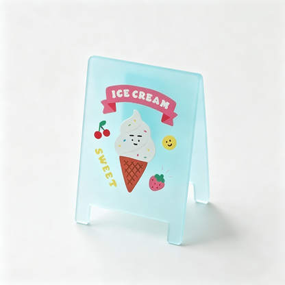 Acrylic Mini Photo Clip Stand