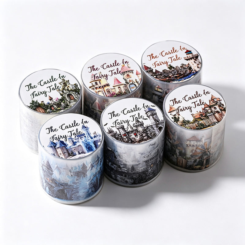 Castle Pattern PET Washi Tape