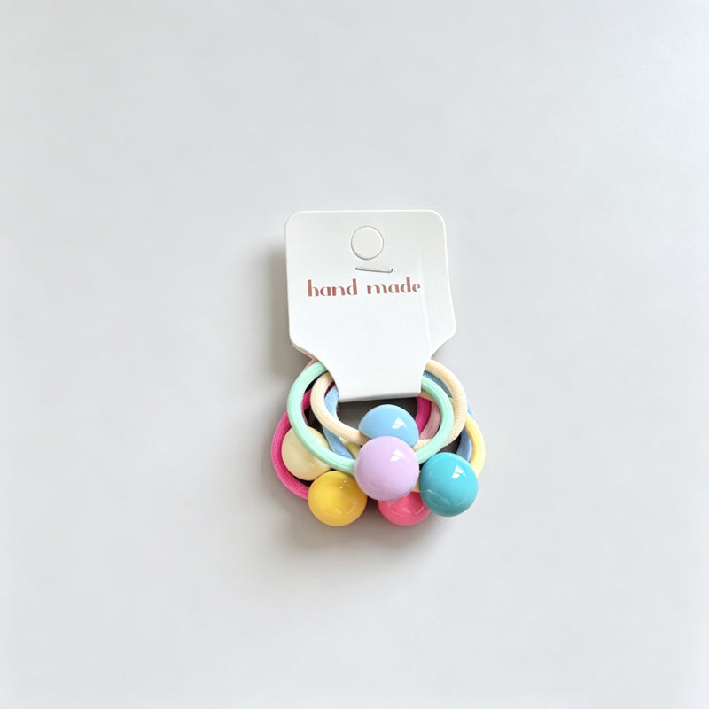 Resin Flower BB Hair Clips Set