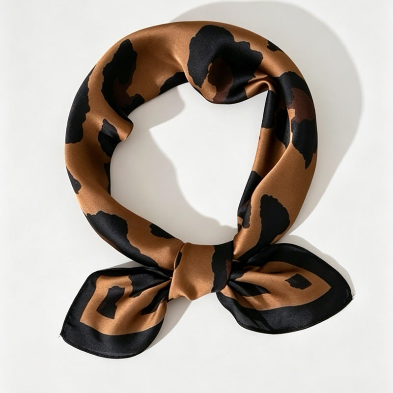 Leopard Square Scarf