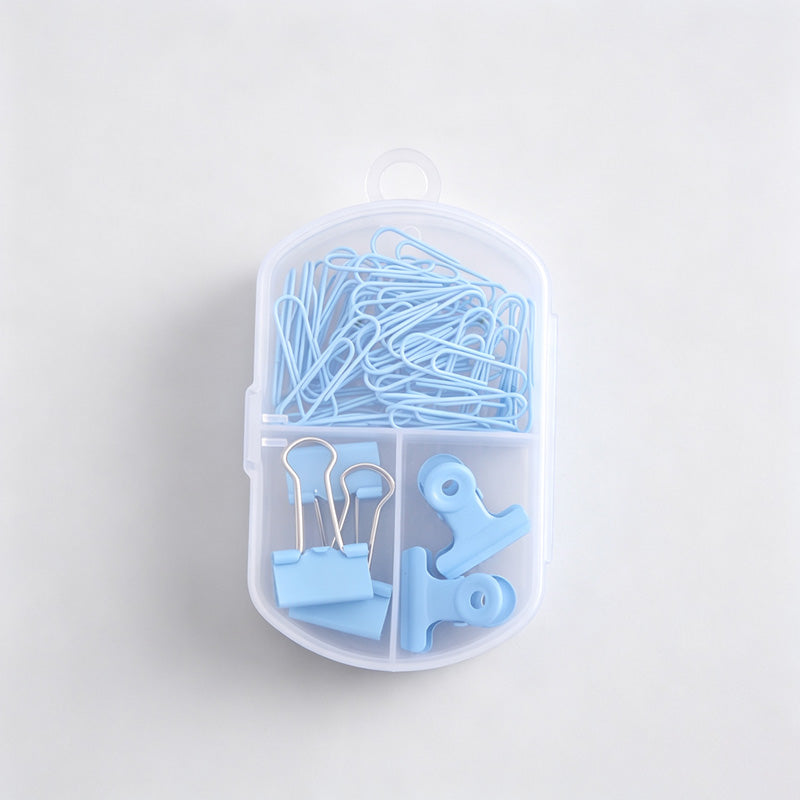 Solid Color Paper Clip Set