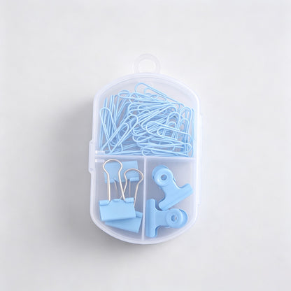 Solid Color Paper Clip Set