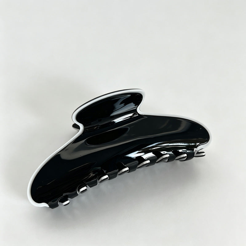 Color Block Shark Hair Claw Clip