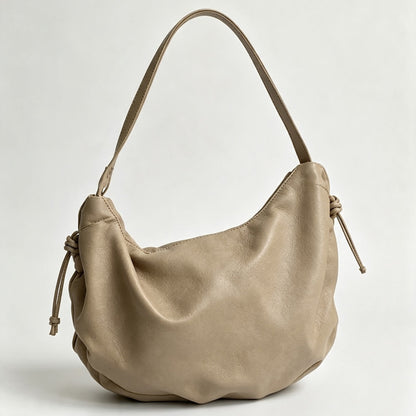 Scarf Detail Shoulder Bag