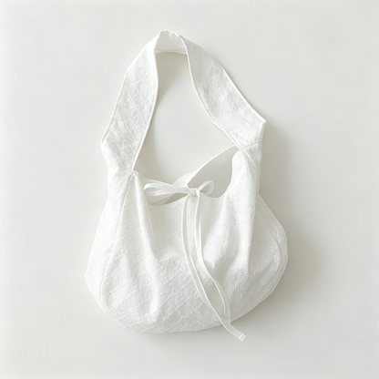Ruched Drawstring Handbag