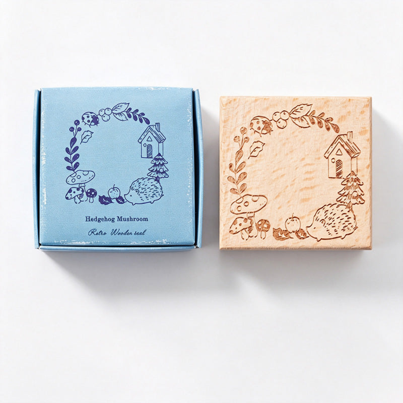 Wooden Note Frame Stamp