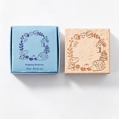 Wooden Note Frame Stamp