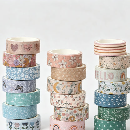 Boho Washi Tape Set