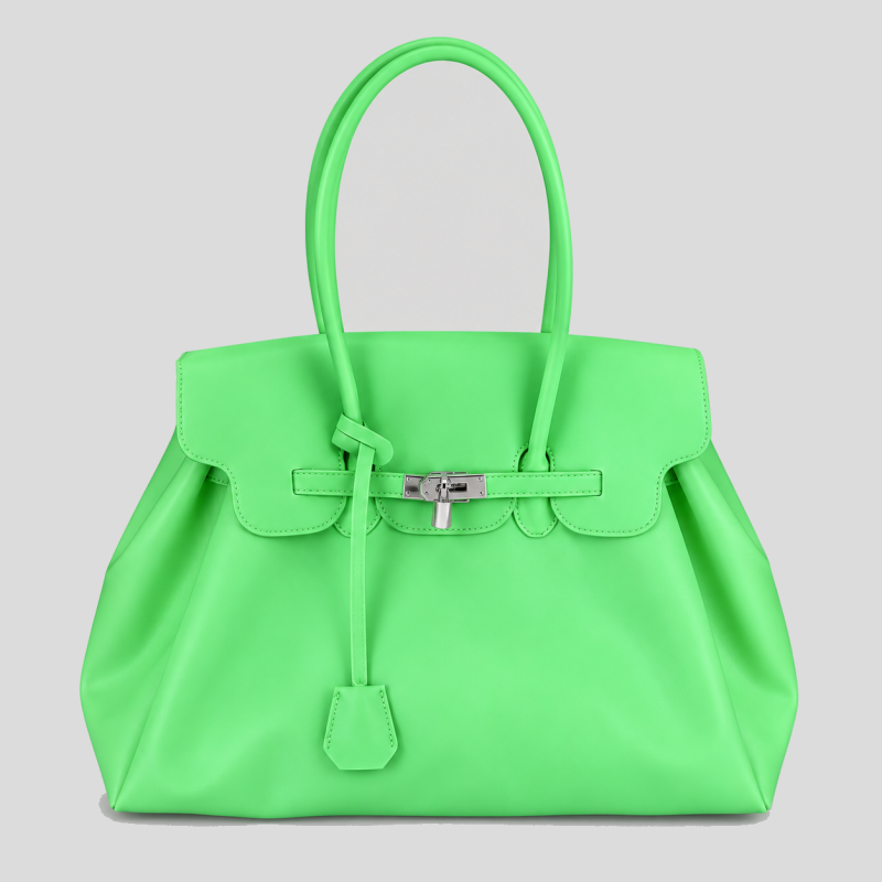 PVC Large Capacity Tote Shoulder Bag