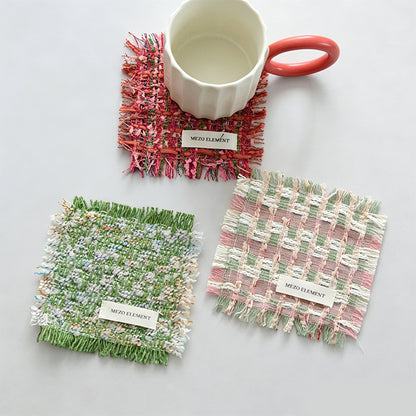 Durable Fabric Nordic Ins Coaster Coffee Mat