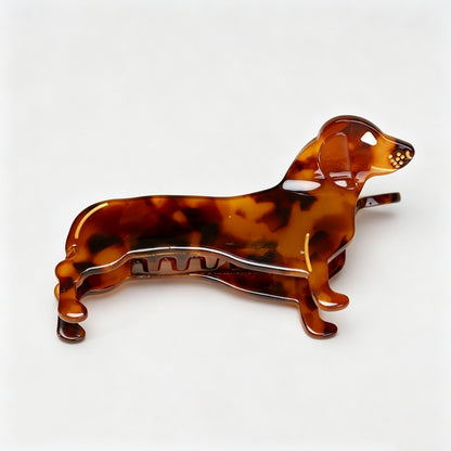 Dog Shape Hair Claw Clip
