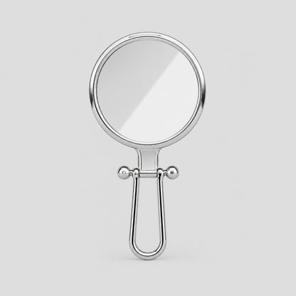 Round Double Sided Mirror