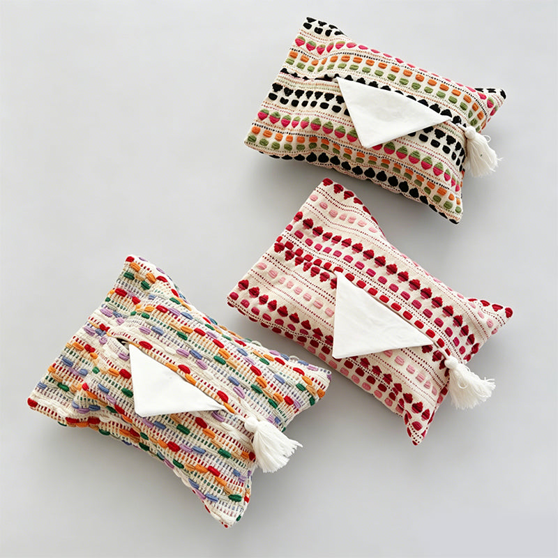 Nordic Woven Cotton Tissue Storage Box