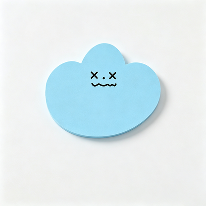 Emoji Shape Self‑Adhesive Sticky Notes