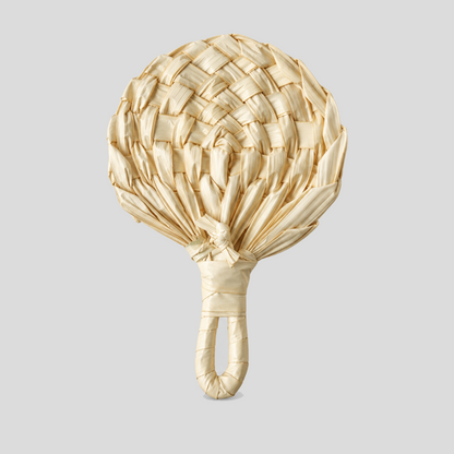 Heart Woven Palm Bag Charm