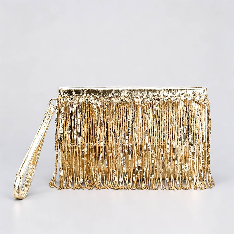 Refined Elegant Metallic PU Le - Shopdayla Wholesale - #0498