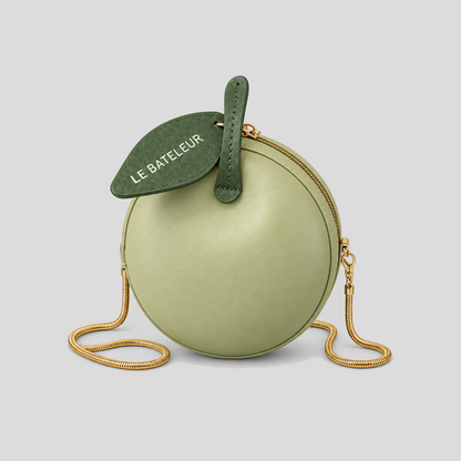 Apple Shaped Crossbody Bag